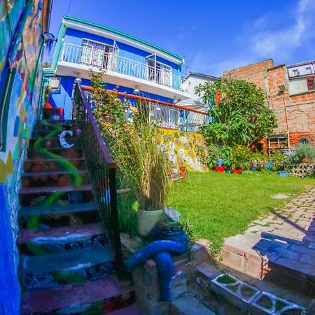 La Casa Azul Hostel 발파라이소 외부 사진