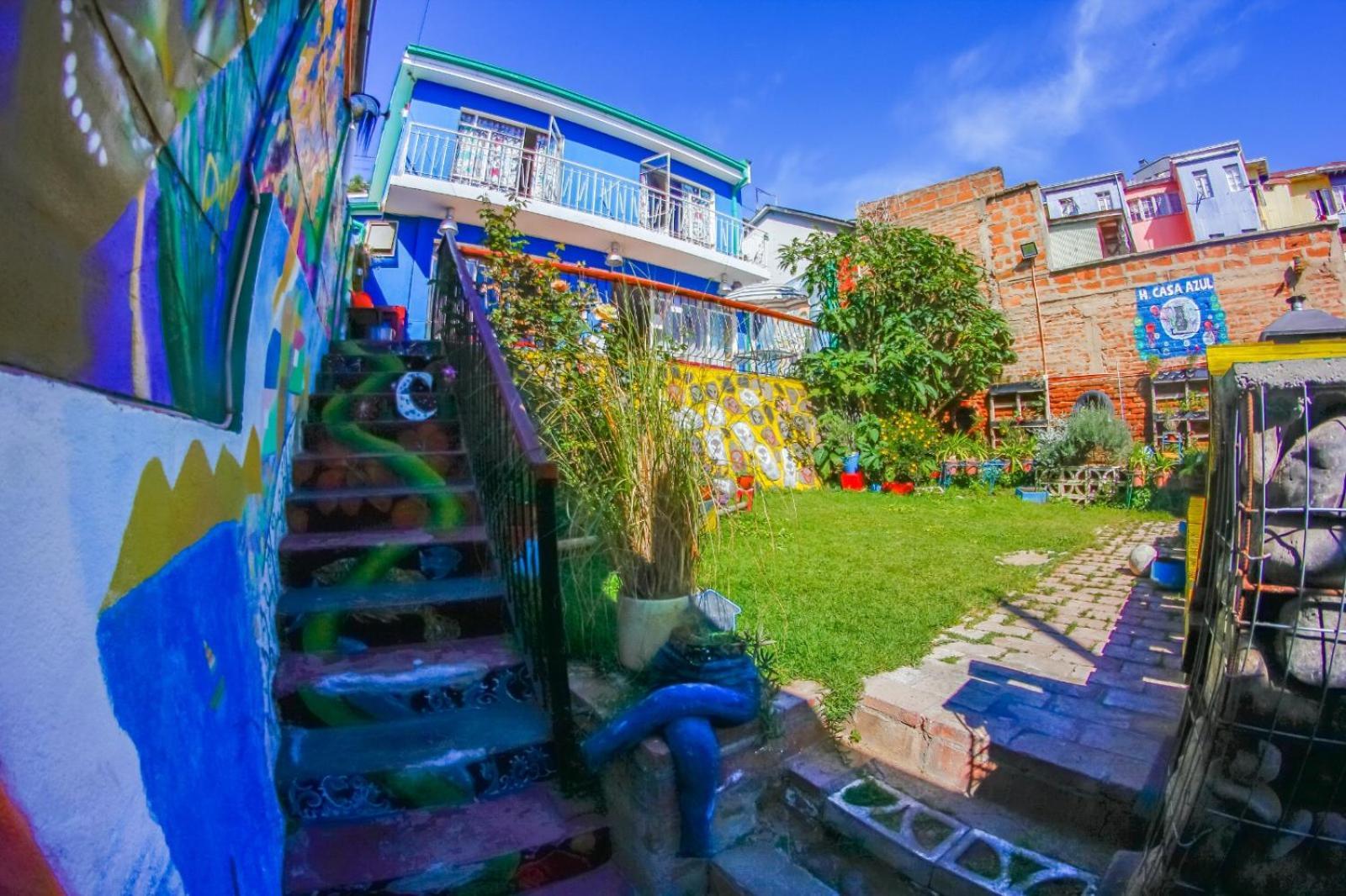 La Casa Azul Hostel 발파라이소 외부 사진