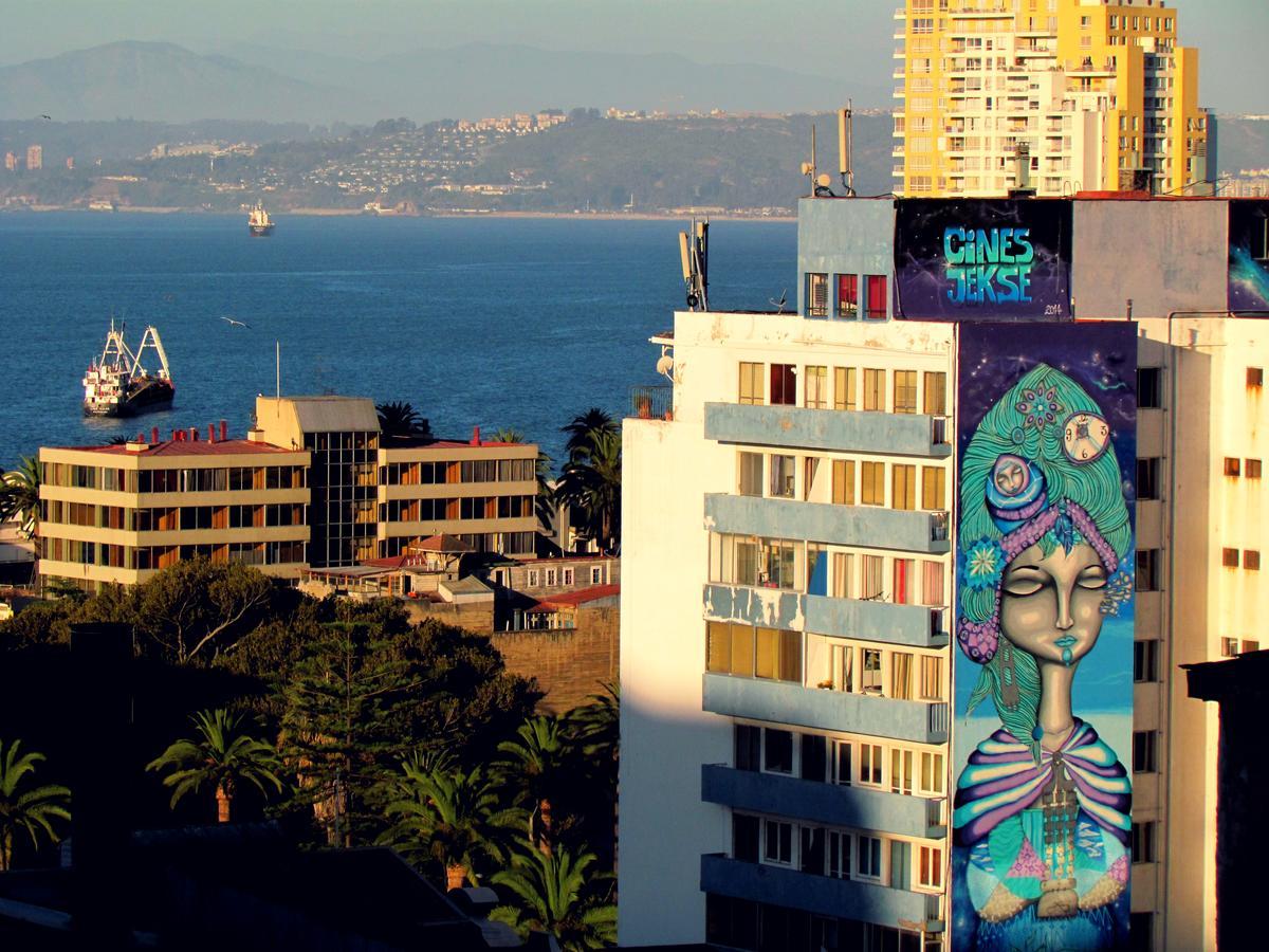 La Casa Azul Hostel 발파라이소 외부 사진