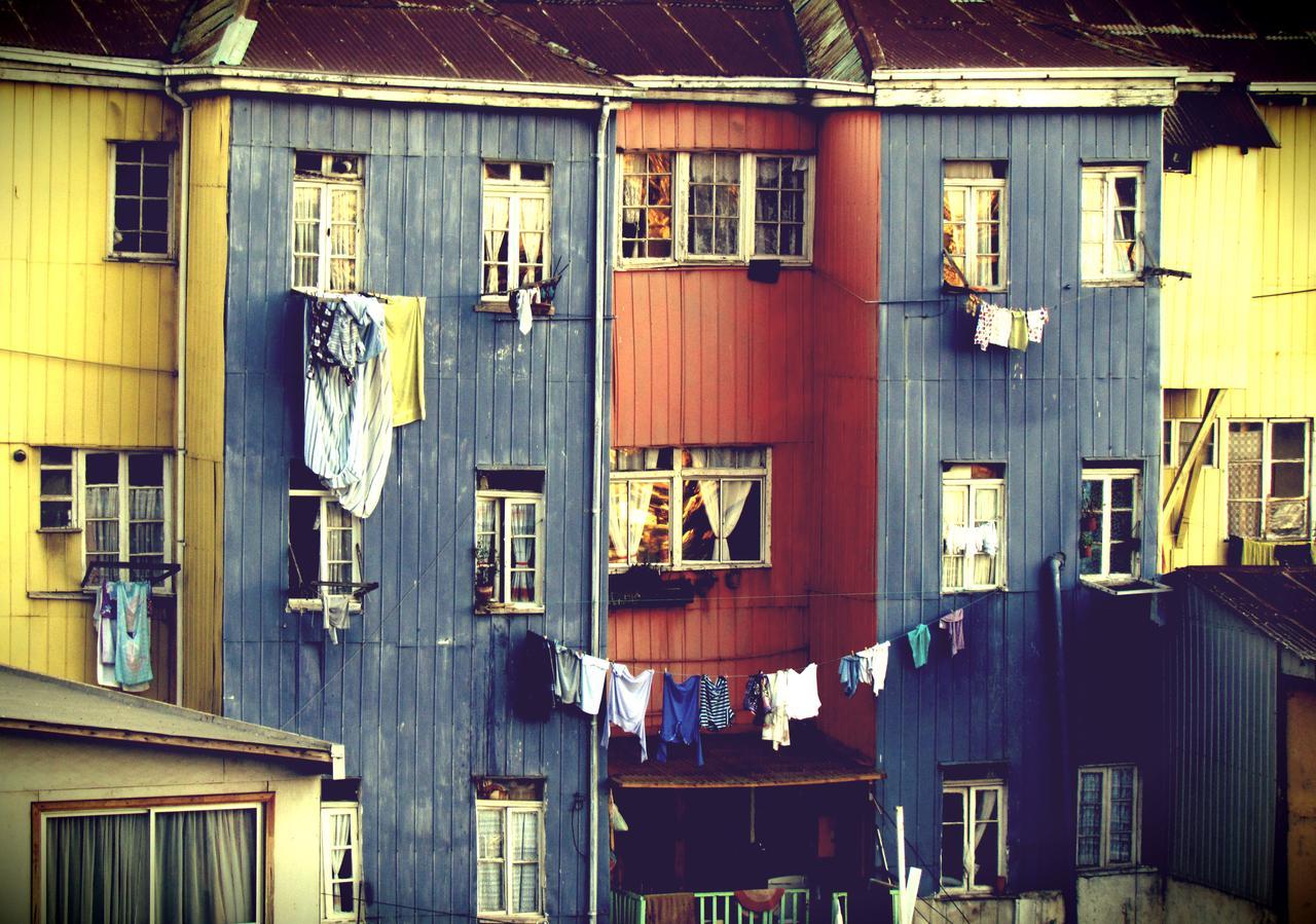 La Casa Azul Hostel 발파라이소 외부 사진